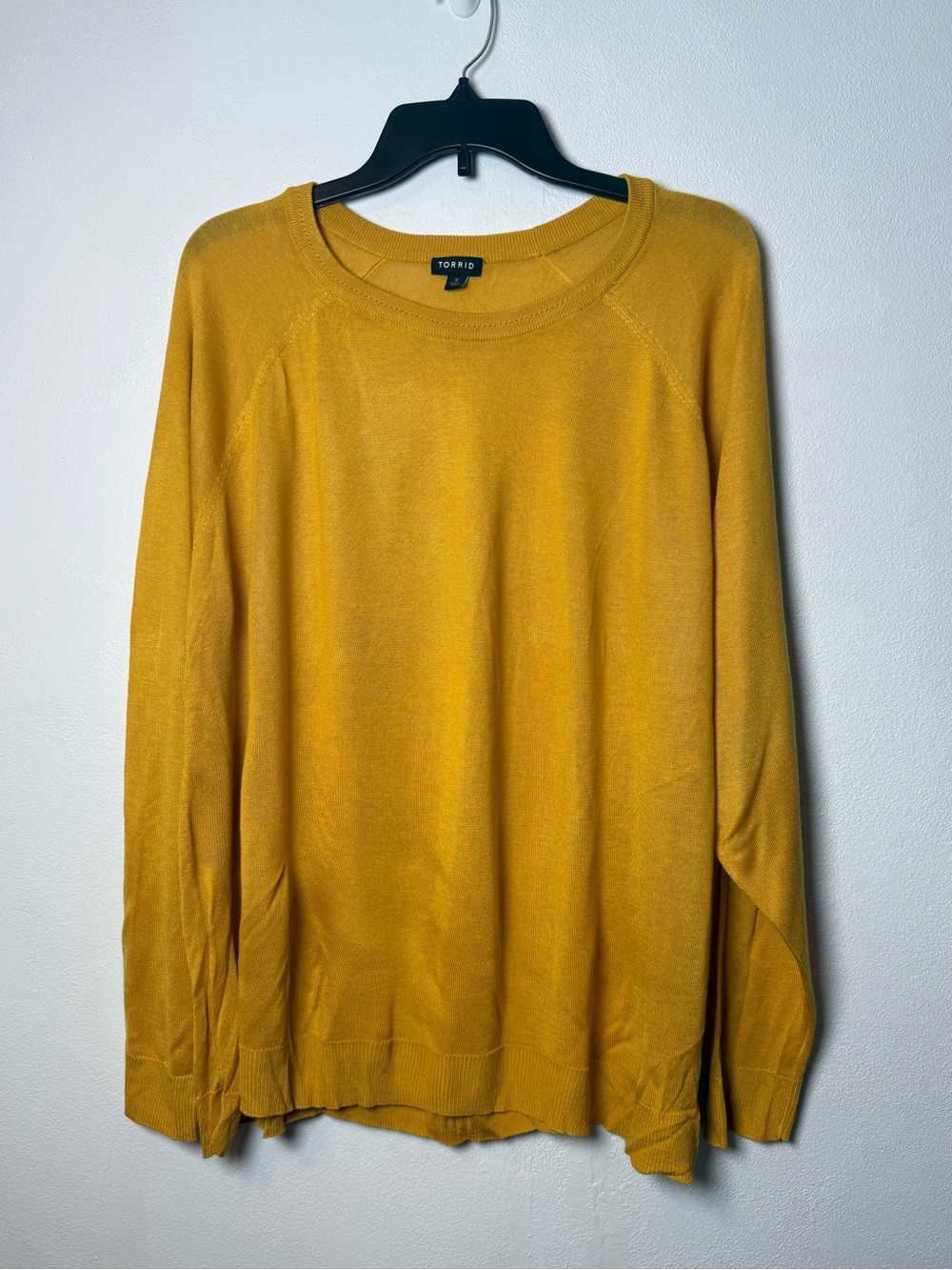 Torrid Tissue Thin Raglan sweater - Picture 2 of 7